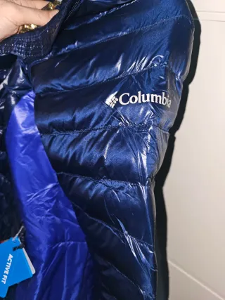Chaqueta Columbia Mujer Azul Talla M