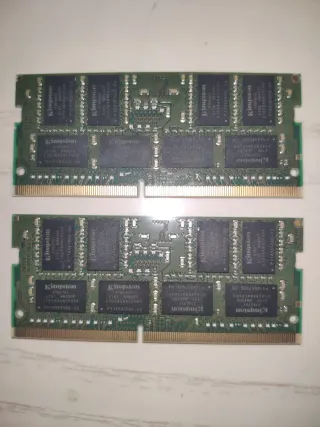 2x Kingston 16GB DDR4 KVR26S19D8/16