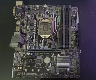 ASUS B250M-A + Intel i7-7700 + 16GB RAM + Disipado