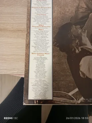 Vinilo Bob Dylan Pat Garrett & Billy The Kid