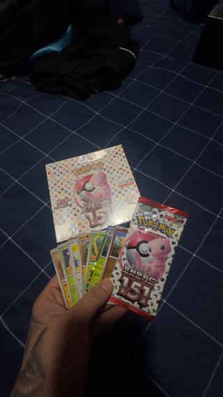 sobres Pokémon 151 Japonés