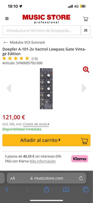 Sintetizador Modular + Case