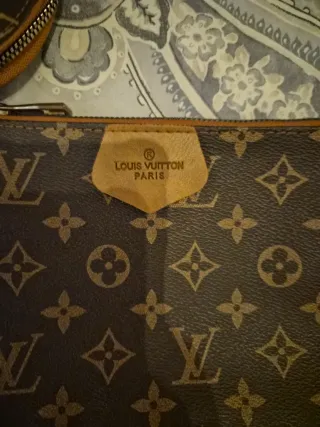 Bolso vtn Monogram Marrón y Beige