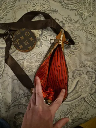 Bolso vtn Monogram Marrón y Beige