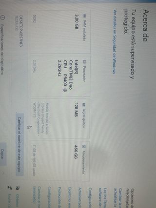 Toshiba Tecra Portátil Plata y Negro