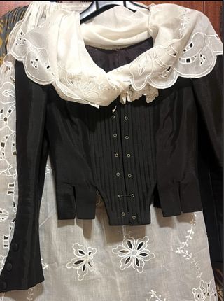 Corpiño negro Fallera / Vendimia Baturra regional