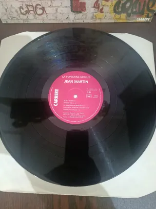 Vinilo La Fontaine Circus Rock Jean Martin