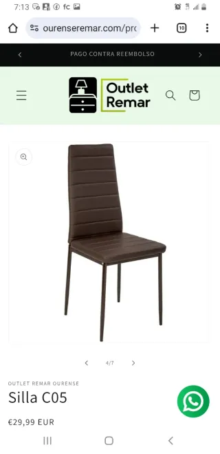 Sillas C05 Outlet Remar Ourense