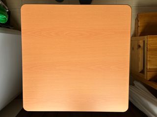 Mesa plegable madera 60x60x70 cm Como nuevo