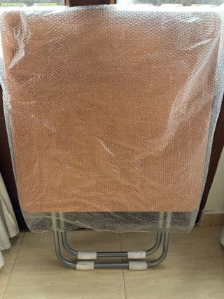 Mesa plegable madera 60x60x70 cm Como nuevo