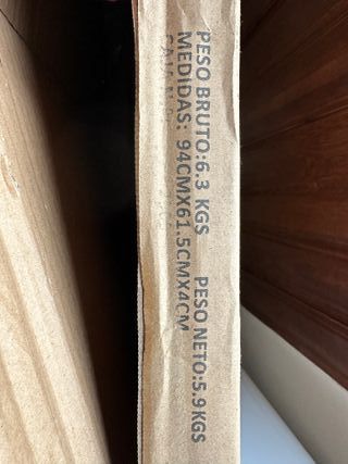 Mesa plegable madera 60x60x70 cm Como nuevo