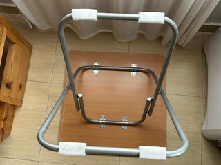 Mesa plegable madera 60x60x70 cm Como nuevo