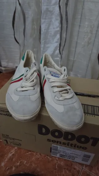 Zapatillas El Ganso Beige y Verde