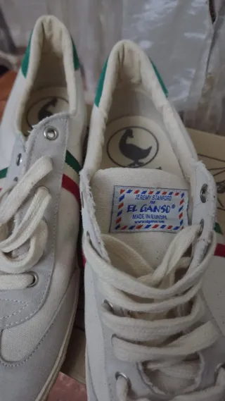 Zapatillas El Ganso Beige y Verde