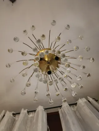 Lampadario goccia Venini Murano