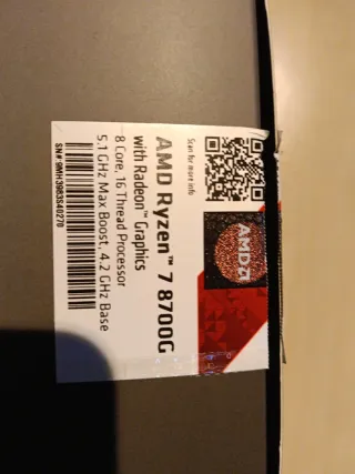 Disipador AMD Ryzen 7 8700G