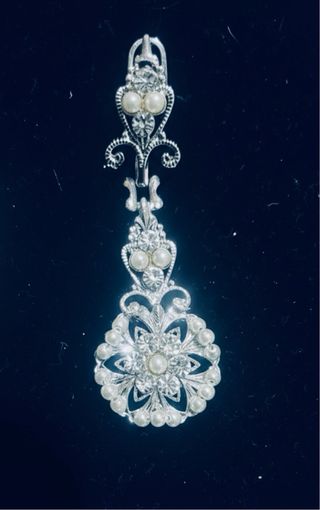 Aderezo Fallera Plata Niña 5-12 Años