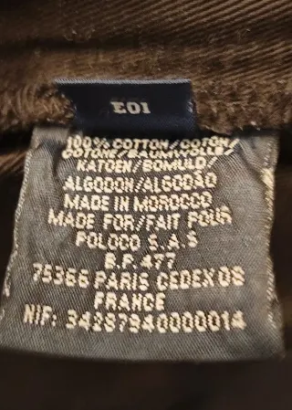 Pantalón Polo Ralph Lauren Negro Hombre