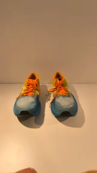 Zapatillas ASICS Correr Azul Naranja