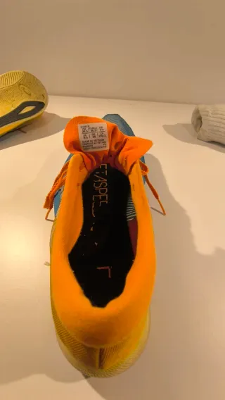 Zapatillas ASICS Correr Azul Naranja