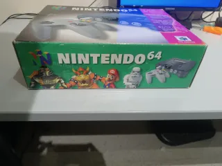 Nintendo 64 PAL. Mario Kart + Super Mario. RETRO.