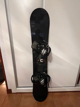 Pack Snowboard Salomon 160cm + Fijaciones + Funda