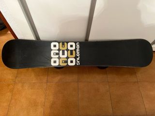 Pack Snowboard Salomon 160cm + Fijaciones + Funda