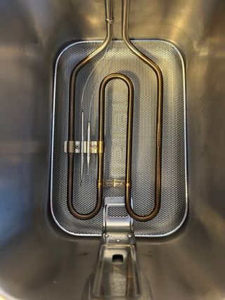 Freidora Tefal de acero inoxidable