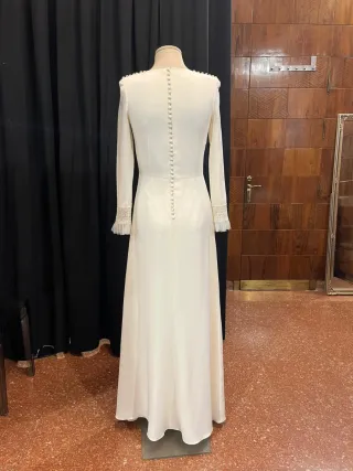 Vestido de Novia Seda Natural Hecho a Medida