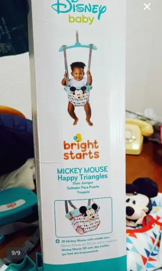 Saltador columpio Disney Baby Bright Starts