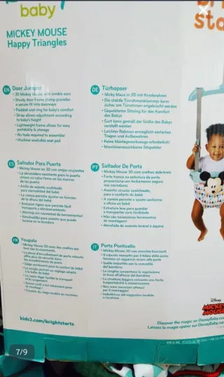 Saltador columpio Disney Baby Bright Starts