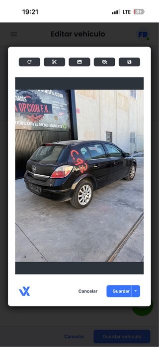 Paragolpes delantero Opel perlas H