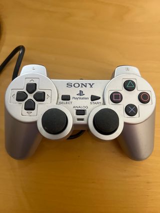 Mando PS2 Plateado Original Sony