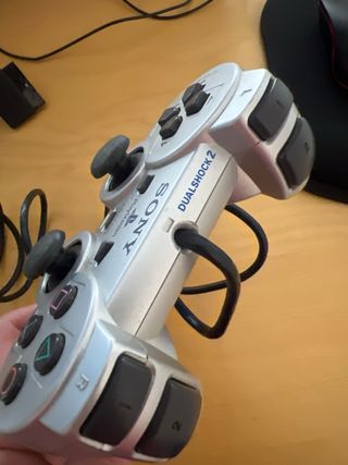 Mando PS2 Plateado Original Sony
