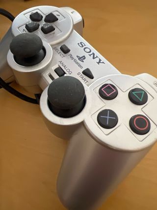 Mando PS2 Plateado Original Sony
