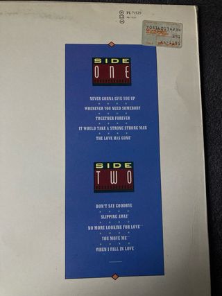 Vinilo Rick Astley - Whenever You Need Somebody