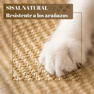 Alfombra Rascador Gatos Sisal 60x40cm