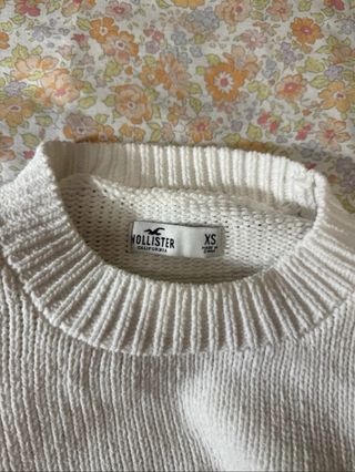 Jersey blanco Hollister