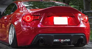 Ducktail Spoiler Colita Gt86 y BRZ alerón