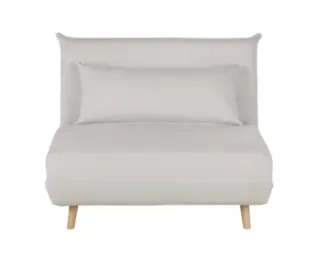 Sofá Cama Individual Beige.