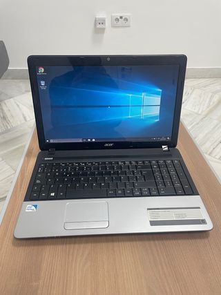 Portátil Acer Aspire E1-531 Negro/Plateado