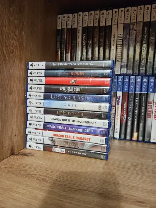 Lote 140 juegos PS4/PS5, muchos precintados