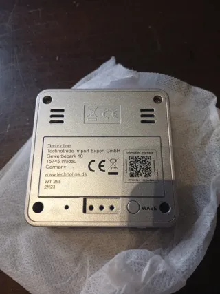 Radio Reloj WT 265 Techno Line