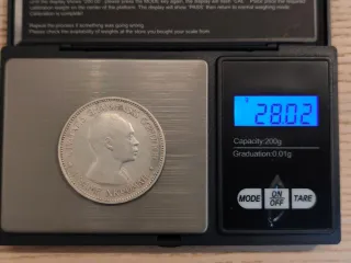 Moneda Ghana 10 Shillings 1958 Plata 925 28 gramos