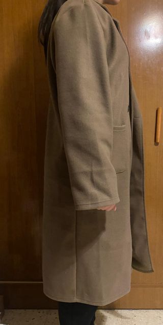 Abrigo largo marrón