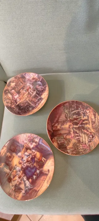 Set 3 Piatti da Collezione