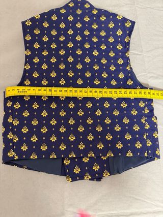 Chaleco fallero niño talla 4 nuevo