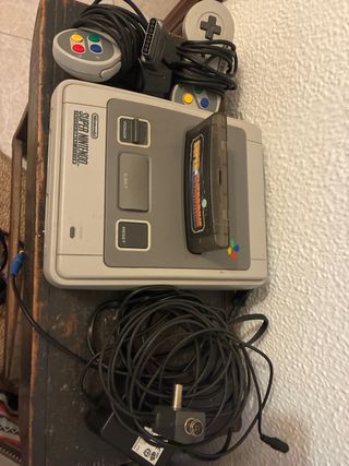 Super Nintendo + Super Everdrive + Mandos