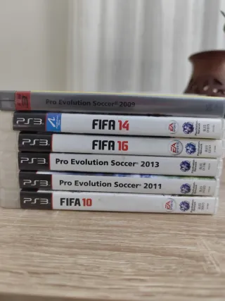 Juegos PS3: FIFA y Pro Evolution Soccer