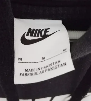 Sudadera Nike Negra Hoodie Basic Original